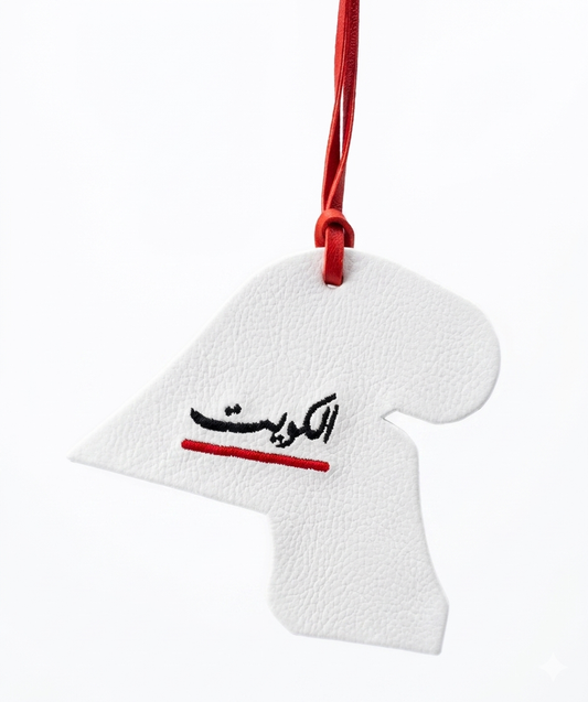 Kuwait map tag - علاقة جلد أبيض الكويت